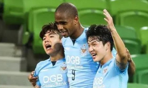 【亚冠】国安青年军0比5大邱 埃德加塞西尼亚各两球